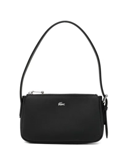 Lacoste Daily City Shoulder Bag In Black