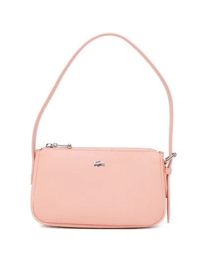Lacoste Daily City Shoulder Bag In Pink