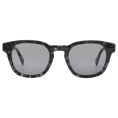 Lacoste Dark Grey Oval Unisex Sunglasses L6015s 240 49