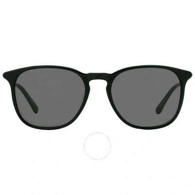 Lacoste Dark Grey Square Unisex Sunglasses L813s 001 54 In Black / Dark / Grey