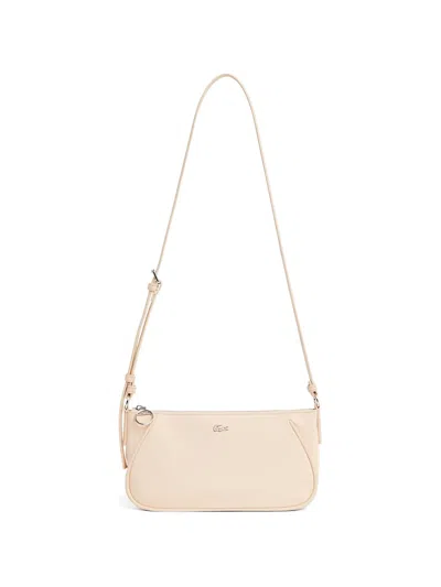 Lacoste Day In L Top Shoulder Bag In Neutral