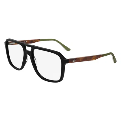 Lacoste Demo Navigator Men's Eyeglasses L2991 001 60 In Black