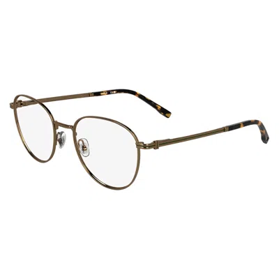 Lacoste Demo Oval Men's Eyeglasses L2312 750 52 In Brown