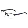 Lacoste Demo Rectangular Men's Eyeglasses L2279 201 55 In Black