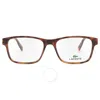 Lacoste Demo Rectangular Kids Eyeglasses L3649 214 50