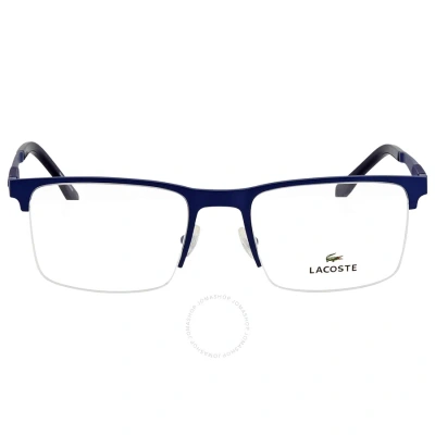 Lacoste Demo Rectangular Men's Eyeglasses L2244 424 53 In Demo Lens