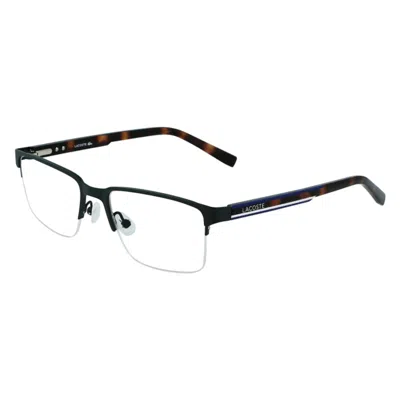 Lacoste Demo Rectangular Men's Eyeglasses L2279 201 55 In Multi