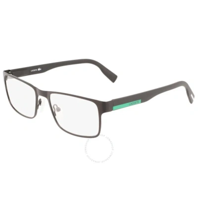 Lacoste Demo Rectangular Men's Eyeglasses L2283 002 53 In Black