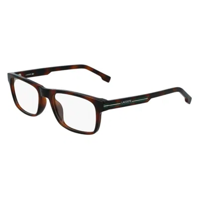 Lacoste Demo Rectangular Men's Eyeglasses L2886 230 55 In Black