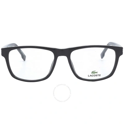 Lacoste Demo Rectangular Men's Eyeglasses L2887 001 54 In Black