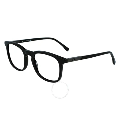 Lacoste Demo Rectangular Men's Eyeglasses L2889 001 52 In Black