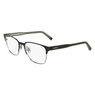Lacoste Demo Sport Men's Eyeglasses L2304 275 53 In Green