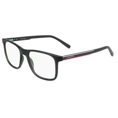 Lacoste Demo Sport Men's Eyeglasses L2848 317 53 In Green