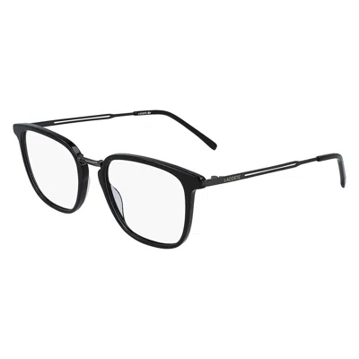 Lacoste Demo Sport Men's Eyeglasses L2853pc N 001 52 In Black