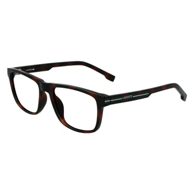 Lacoste Demo Sport Men's Eyeglasses L2887 N 230 54 In Brown