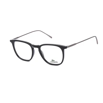 Lacoste Demo Square Men's Eyeglasses L2828 001 50 In Black