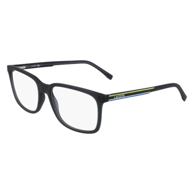 Lacoste Demo Square Men's Eyeglasses L2859 N 024 54 In Black