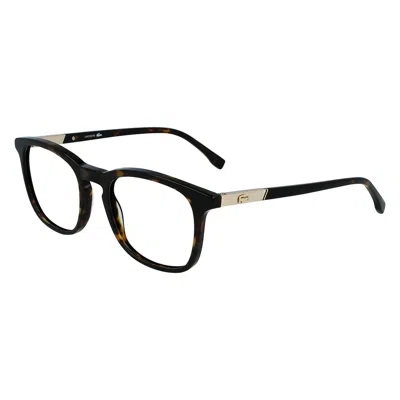 Lacoste Demo Square Men's Eyeglasses L2889 N 230 52 In Brown