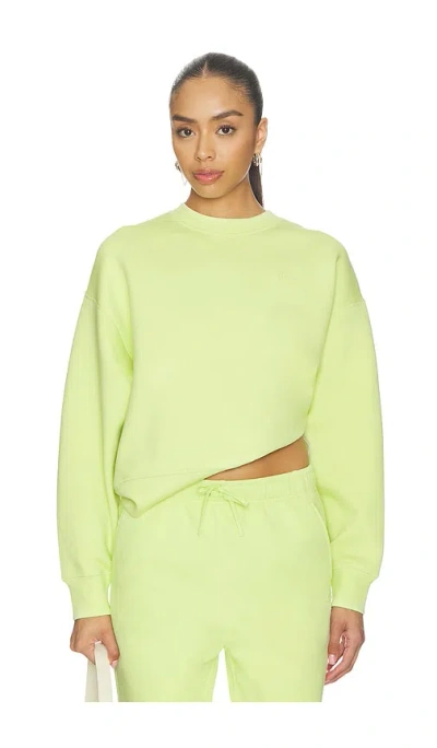 Lacoste Double Face Sweater In Green