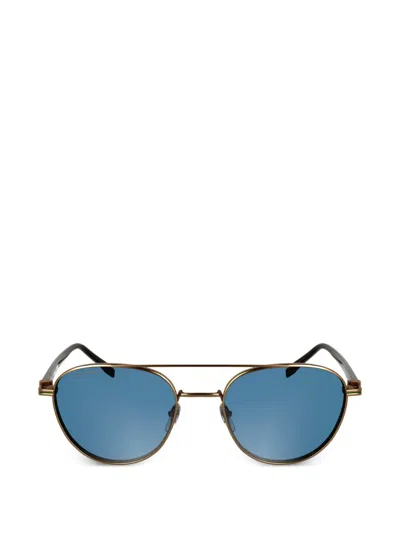 Lacoste Double-bridge Sunglasses In Blue