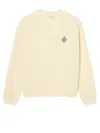 Lacoste Sweaters Cream In Neutral