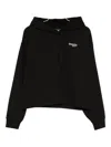 Lacoste Drawstring Hooded Hoodie In Black