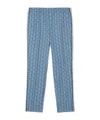 Lacoste Drawstring Sweatpants In Blue