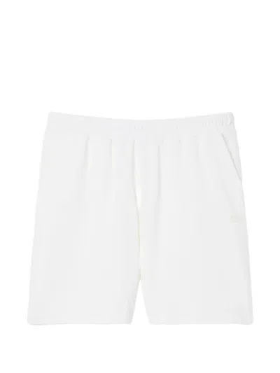 Lacoste Drawstring-waist Shorts In White