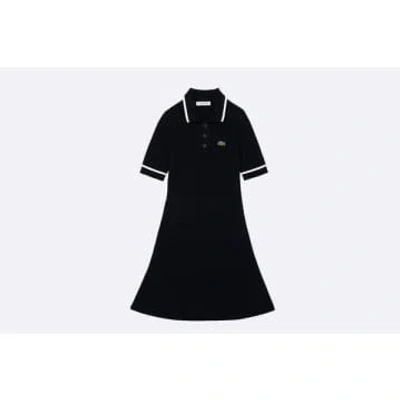 Lacoste Dress Navy In Blue