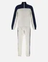 Lacoste Sport Suit Recycled Polyester Logos In Neutral