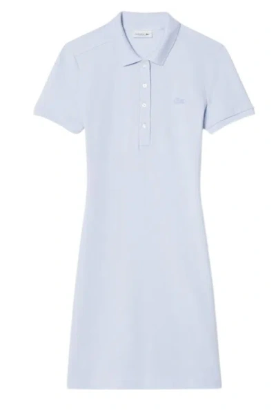 Lacoste Dresses Azure In Azzurro Blu E Verdi
