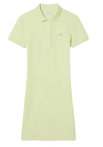 Lacoste Dresses Green In Verde Blu E Verdi