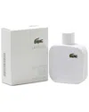 Lacoste Blanc 3.3oz Eau De Toilette Spray In Multicolor