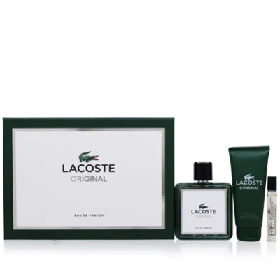 Lacoste Edp & Shower Gel Fragrance Set In Transparent