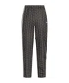 Lacoste Vintage Fit Full Zip Track Pants In Black