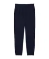 Lacoste Elasticated Track Pants In Blue