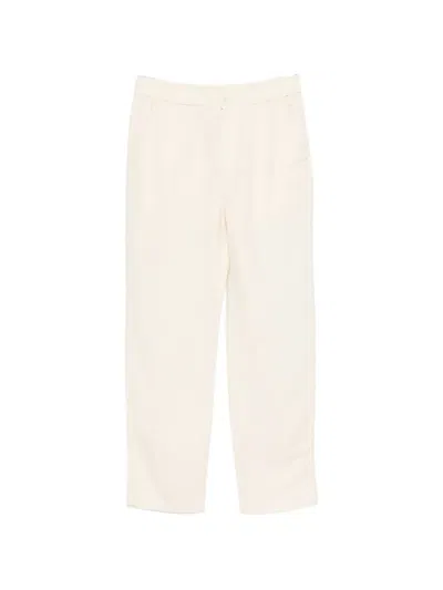 Lacoste Elasticated Trousers In Neutral