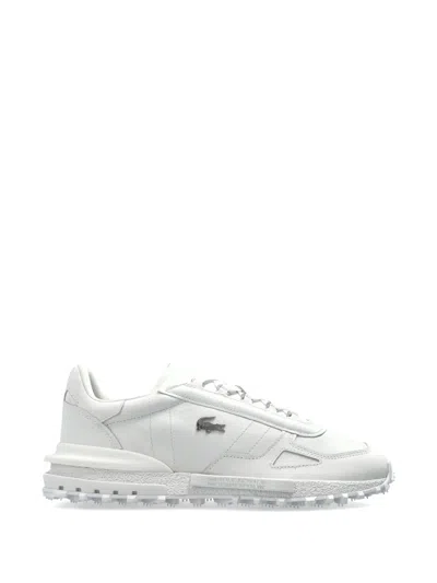 Lacoste Elite Active Lace-up Sneakers In White