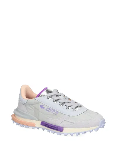Lacoste Elite Active Lace-up Sneakers In Gray