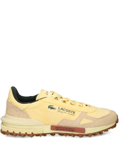 Lacoste Elite Active Low-top Sneakers In Yellow