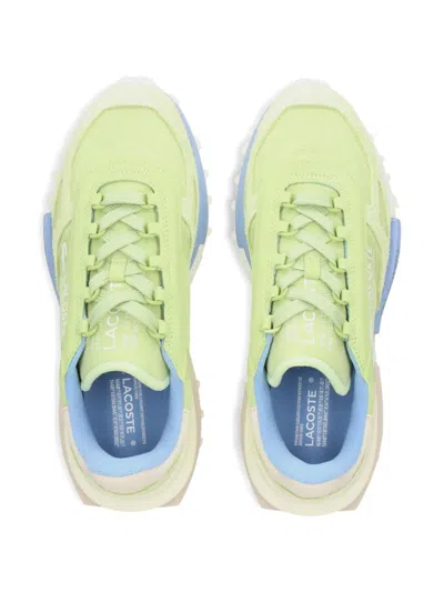Lacoste Elite Active Panelled Sneakers In Green