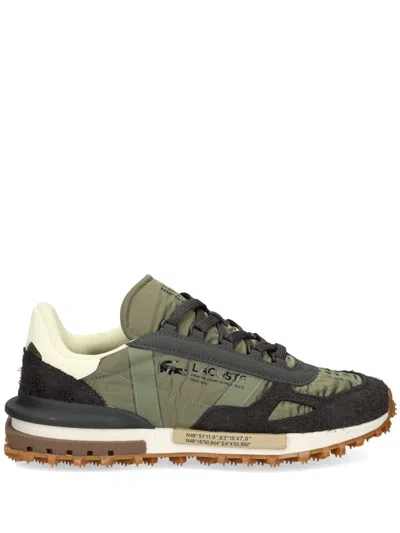 Lacoste Elite Active Sneakers In Dark Brown