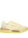 Lacoste Elite Active Sneakers In Yellow