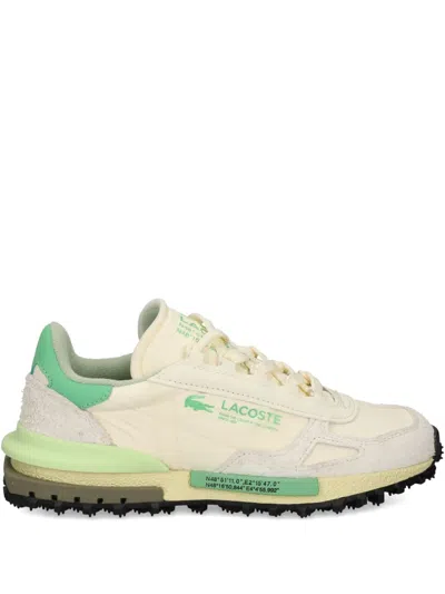 Lacoste Elite Active Suede-leather Sneakers In Multi