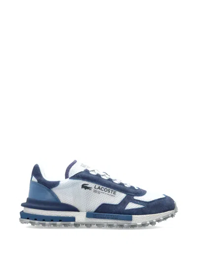 Lacoste Elite Active Suede-panelled Sneakers In White