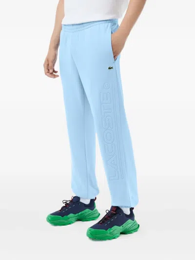 Lacoste Embossed-logo Track-pants In Multi
