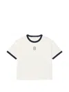 Lacoste Embroidered Badge Jersey T-shirt In Multi
