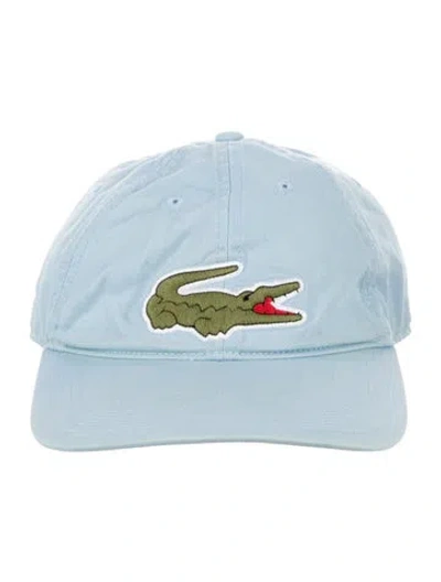 Pre-owned Lacoste Embroidered Baseball Cap In Blue