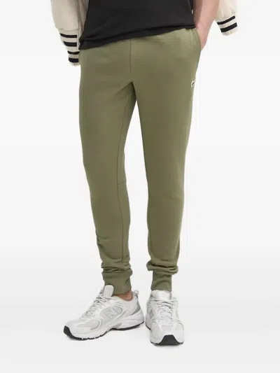 LACOSTE EMBROIDERED-LOGO TRACK PANTS