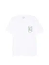 Lacoste Embroidered Heavy Jersey T-shirt In White